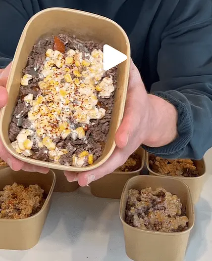 High Protein Street Corn Taco Bowls