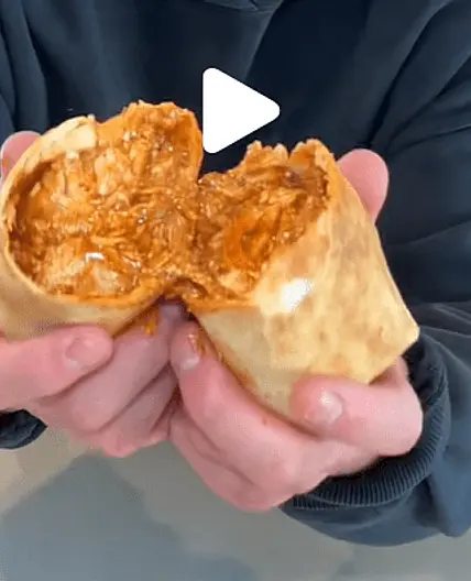 Nashville Hot Chicken Bacon Ranch Wrap