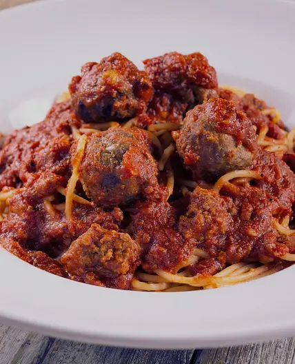 Gluten Free Spaghetti & Meatballs