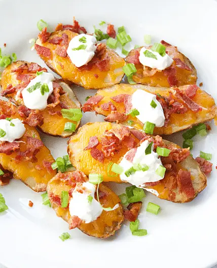 Loaded Baked Potato Wedges recipe