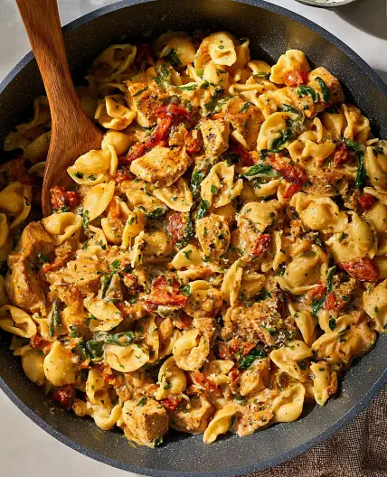 One Pan Marry Me Chicken Pasta Makes the Most Irresistible Creamy Dinner You Need