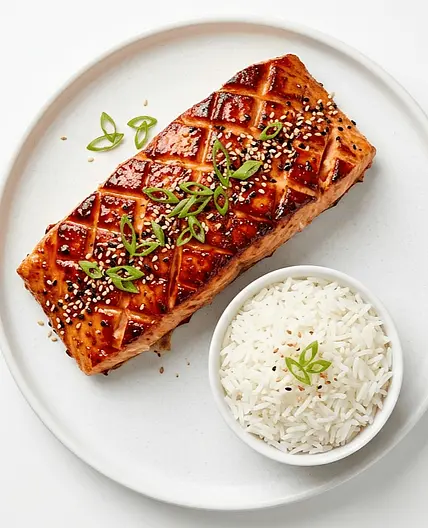 Crosshatched Salmon
