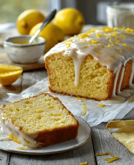 Plant-Based Lemon Pound Cake