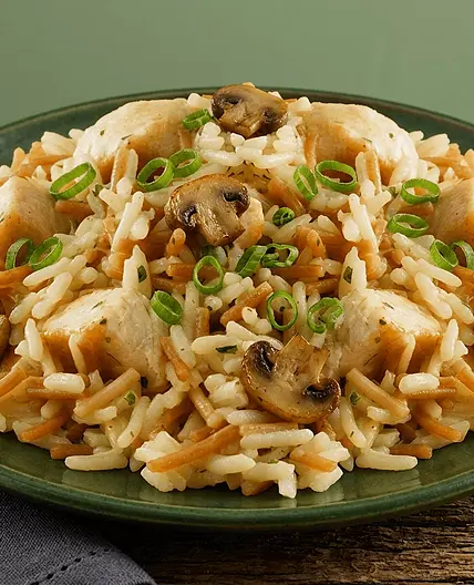 Garlic Butter Mushroom Chicken Rice - Deluxe