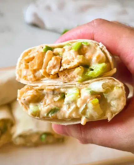 EASY Chicken Salad Wrap