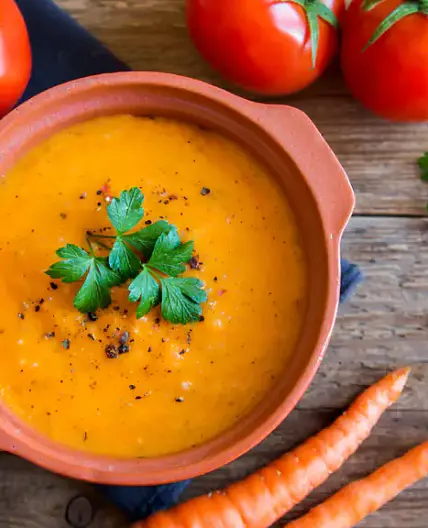 Velouté tomates carottes