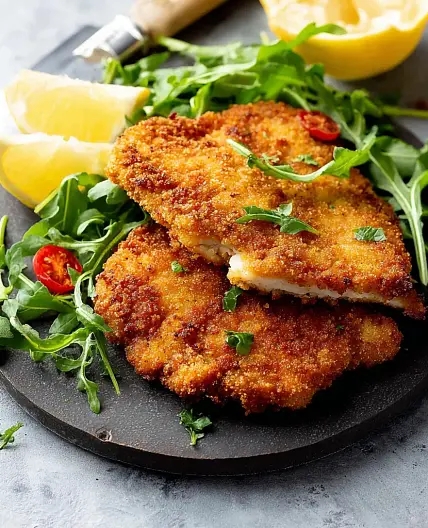 Air Fryer Chicken Milanese Italian Satisfying Crispy Real Weeknight Win