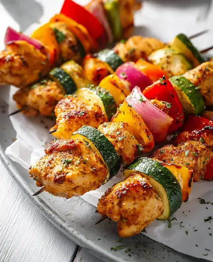 Air Fryer Chicken Kebabs So Satisfying You Need This Recipe Now
