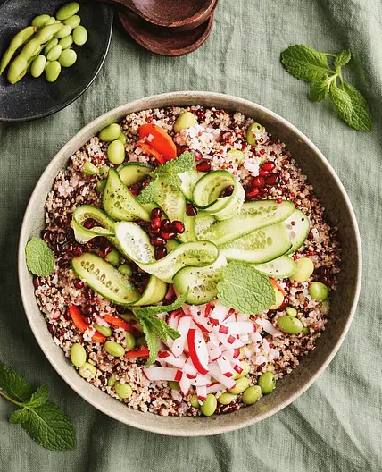 Bunter Quinoa-Salat