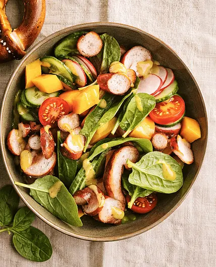 Knuspriger Brezn-Salat