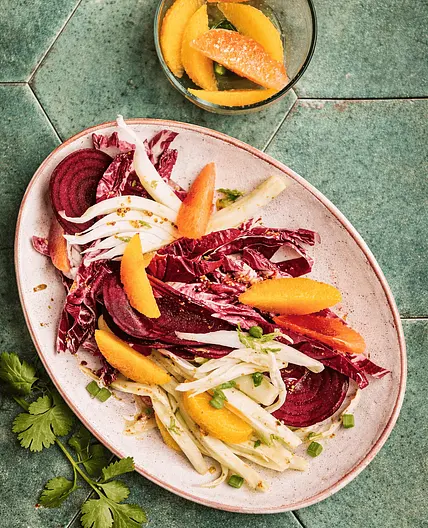 The Sunny Side Salad (Radicchio • Fenchel • Grapefruit)