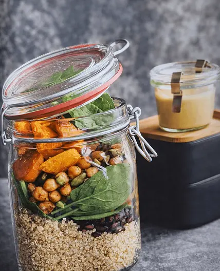 Quinoa-Power (Süßkartoffel • Kichererbsen • Spinat)