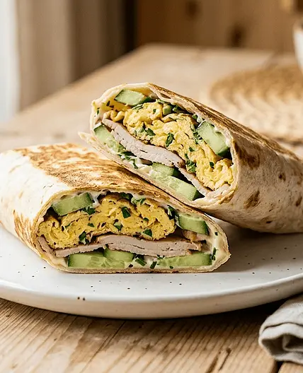Omlet u tortilji