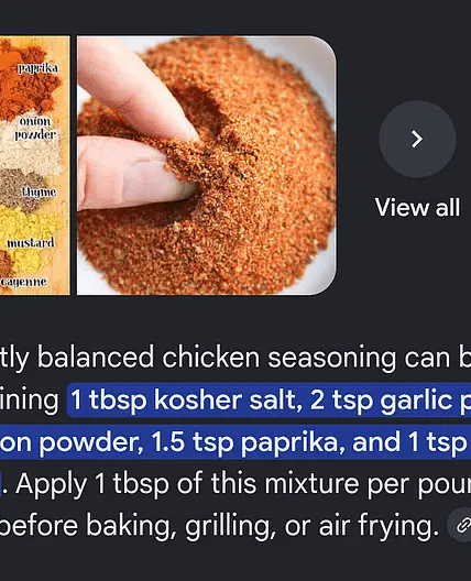 Chicken Seasoning
