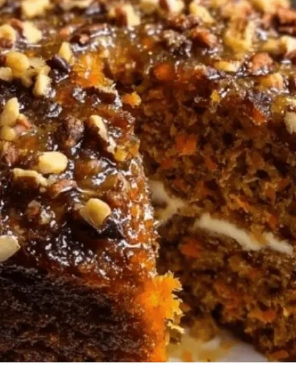 Carrot Cake (no flour or sugar)
