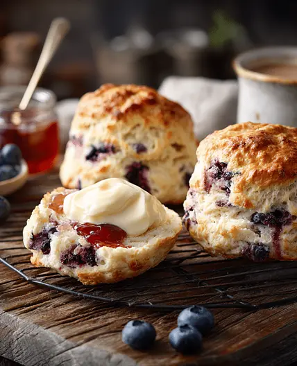 Blueberry Scones Recipe — Tender, Flaky & Easy
