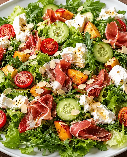 La Dolce Vita  Parmaschinken / Burrata / Pfirsich