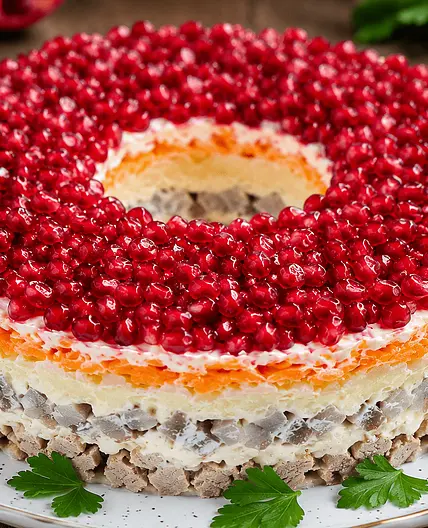 Salat "Granatovij braslet"