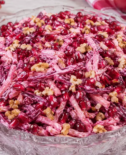 Salat mit Granatapfel