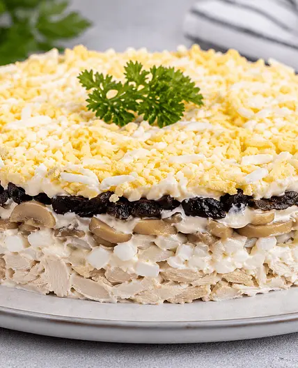 Salat mit Pflaumen