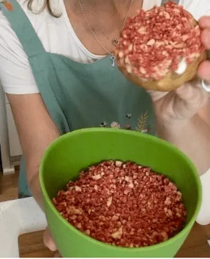 Strawberry Crunch Topping