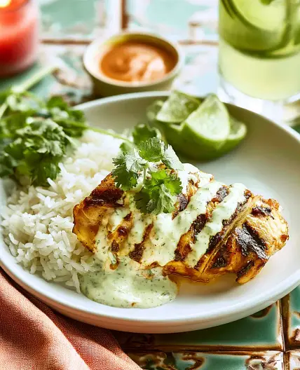 Copycat Bahama Breeze Chicken Cilantro Crema Vibrant Real Fresh Flavors You Will Love