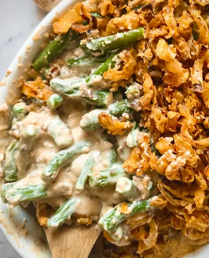 BEST Fresh Green Beans Casserole Recipe
