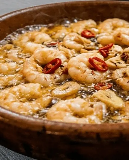 LANGOSTINOS AL PIL PIL