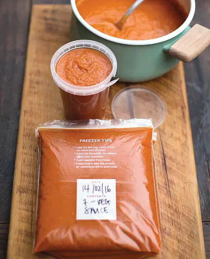 7-veg tomato sauce