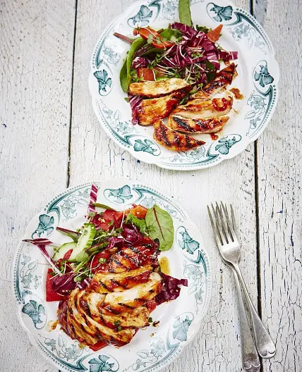 Barbecued chicken