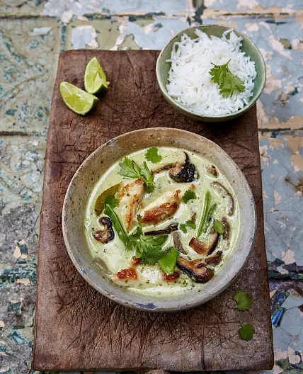 Thai green chicken curry