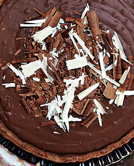Tarte au chocolat de la Mère Blanc