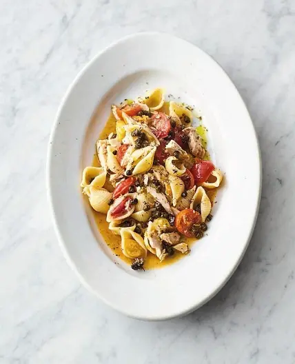 Sicilian tuna pasta