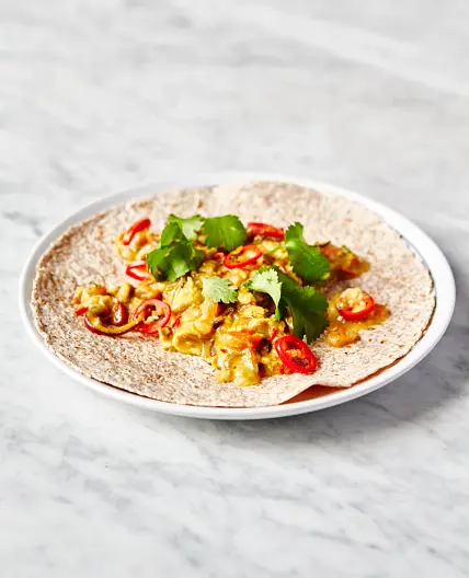 Silky masala eggs