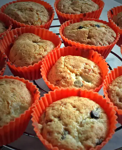 Muffins banane-chocolat-pralin