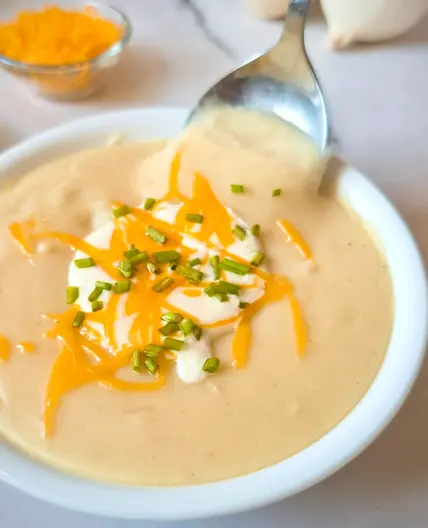 BEST 4 Ingredient Potato Soup Recipe