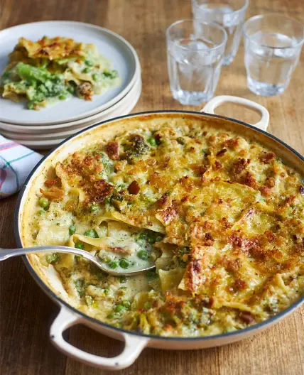 Scruffy veg lasagne