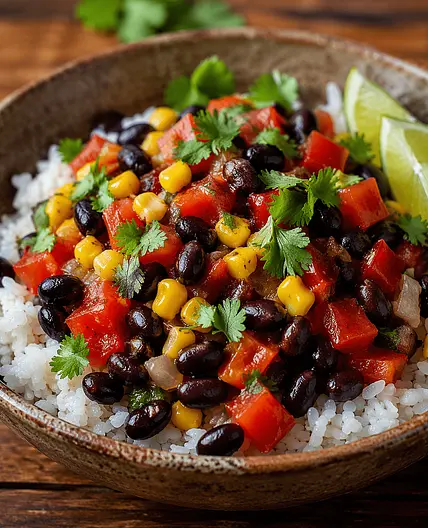 Black Bean and Rice Bowls
