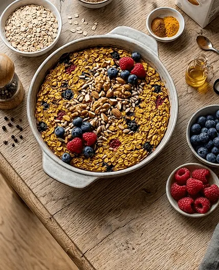 Golden Baked Oatmeal