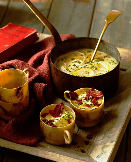 Baked potato soup
