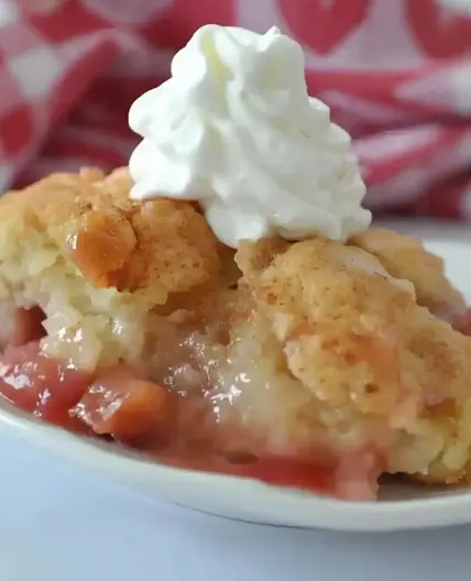 Rhubarb Pudding Cake