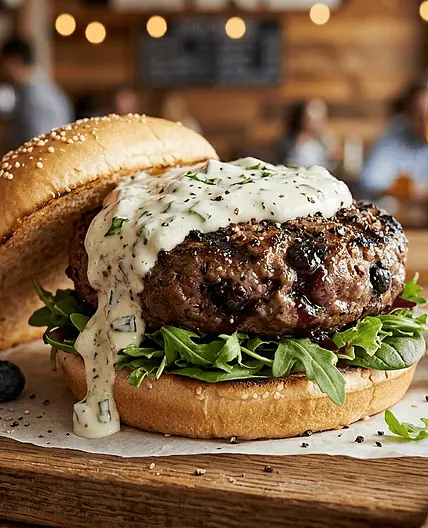 Don't Get Crème Fraîche with Me Burger