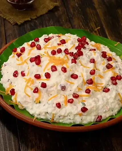 South Indian Style Creamy Curd Rice