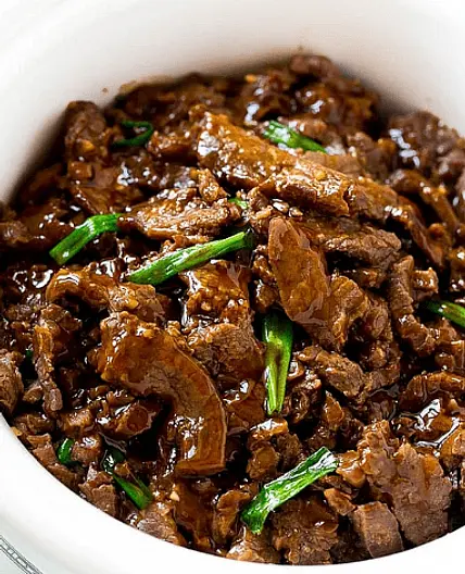 Slow Cooker Mongolian Beef