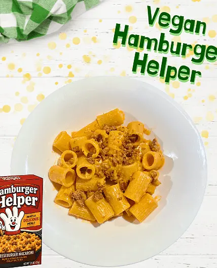 Vegan Hamburger Helper