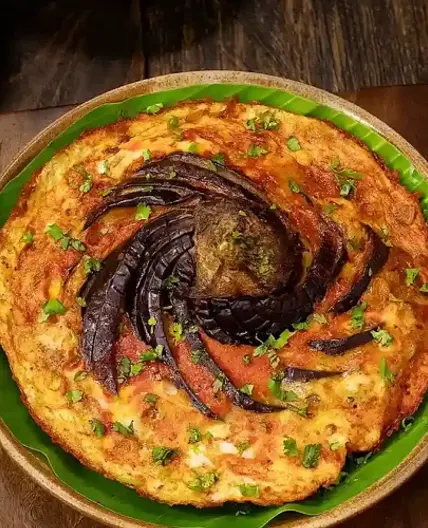 Eggplant Omelette