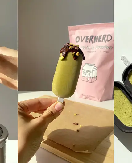 Plant-based Pistachio Ice Lolly Recipe