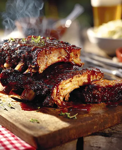 BBQ Beef Ribs – Tender, Glazed & Fall-Off-the-Bone