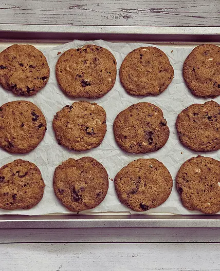 Cookies & Creme Cookies using Trader Joe's Cookie Mix
