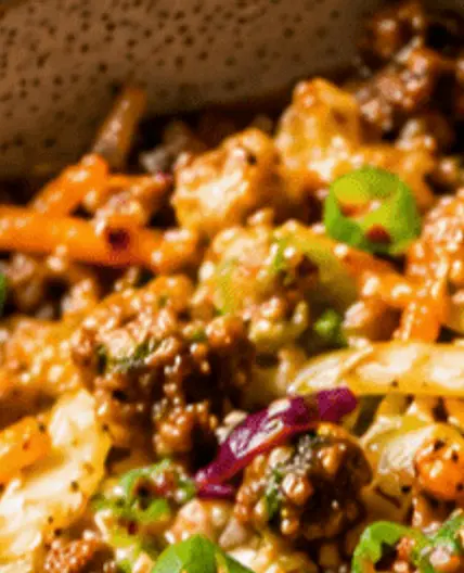 Egg Roll In A Bowl